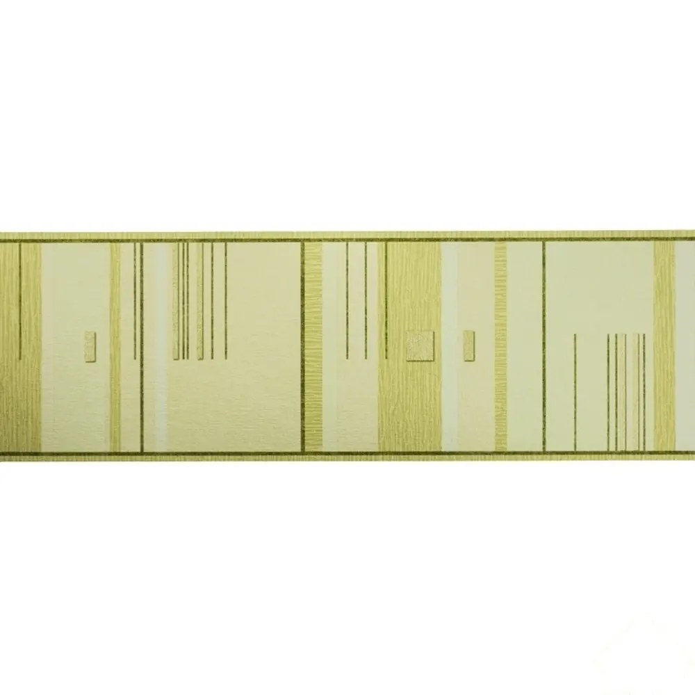 Бордюр бумажный 0,13х5 м, полосы зеленые, AS6773-34 Santreyd STLM-2111195