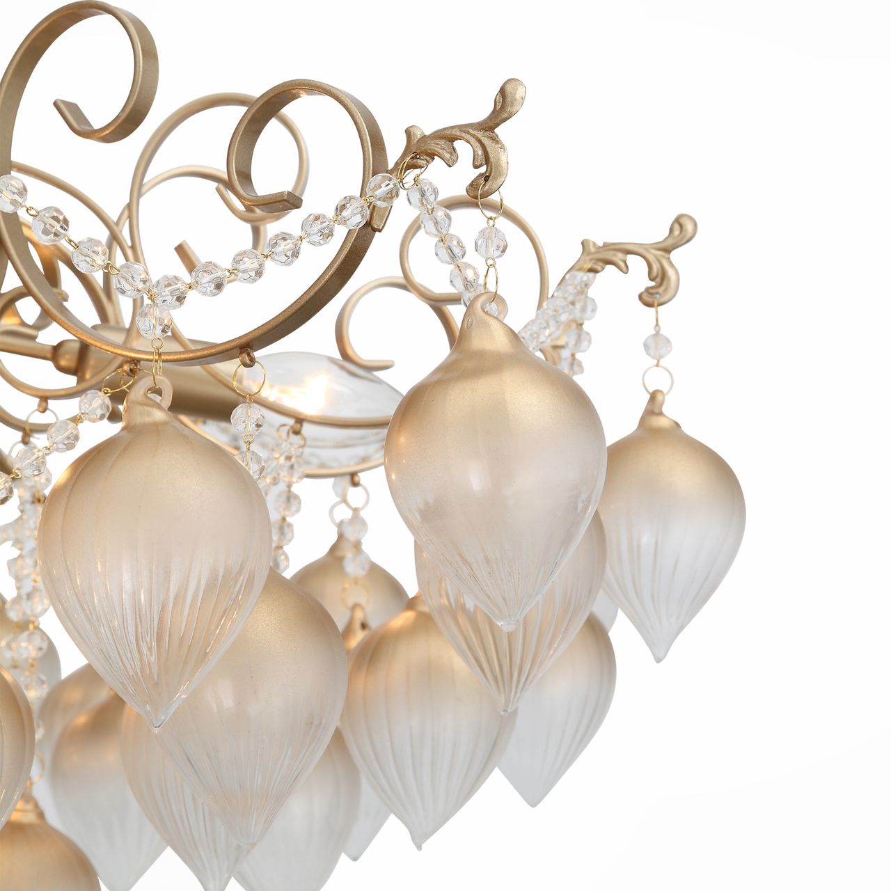 Потолочная люстра ST Luce Frutti SL659.302.09 ST LUCE ДИЗАЙНЕРСКИЕ, FRUTTI GOLD 109125 Золотой  - Вид №1