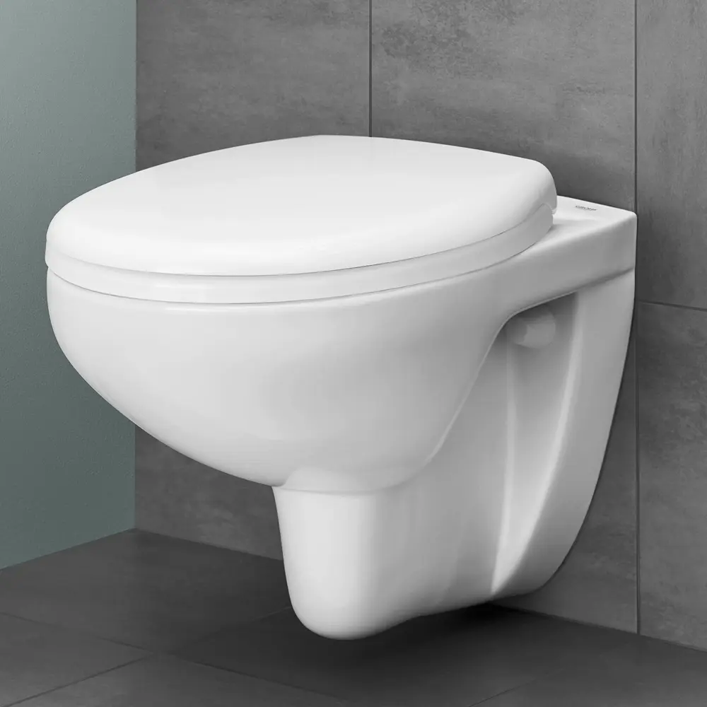 Комплект инсталляция Grohe Solido 5в1 39418000 с унитазом безободковым и кнопкой 81933256 STLM-2140308 - Вид №11