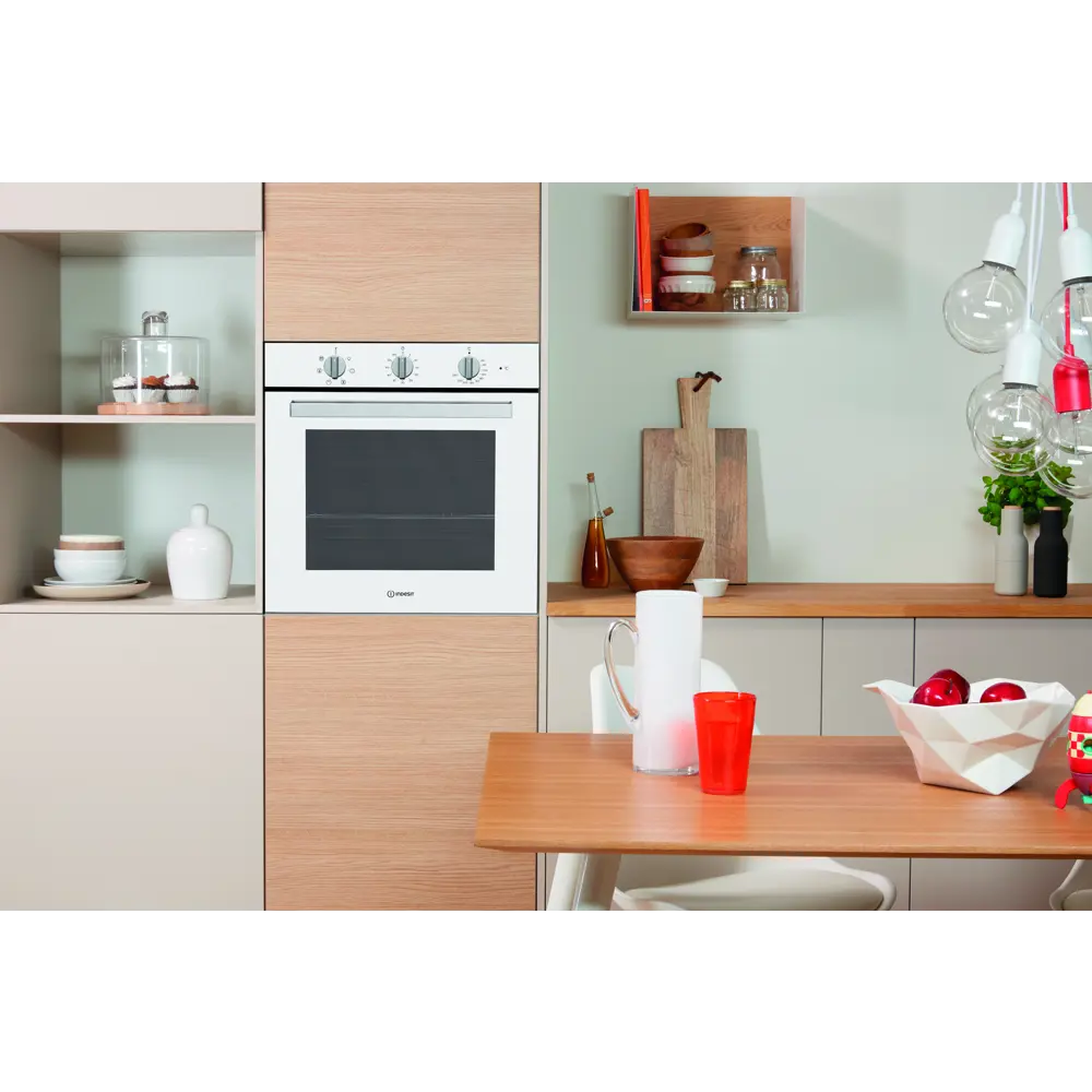 Духовой шкаф электрический Indesit IFW 6530 WH 59.1x59.1x55.1 см цвет белый STLM-2007873 - Вид №4