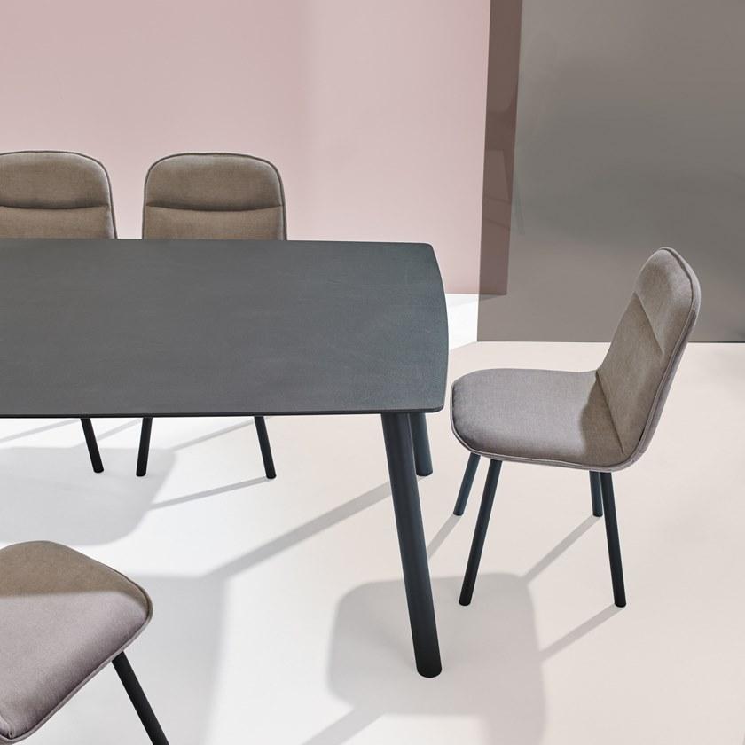 MOBLIBERICA Раскладной прямоугольный керамический обеденный стол Köln sun-id-1480992 - Вид №3