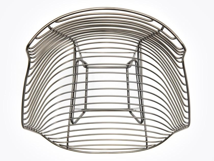 MDF Italia Стул из стали с подлокотниками Flow sun-id-1374587 - Вид №2