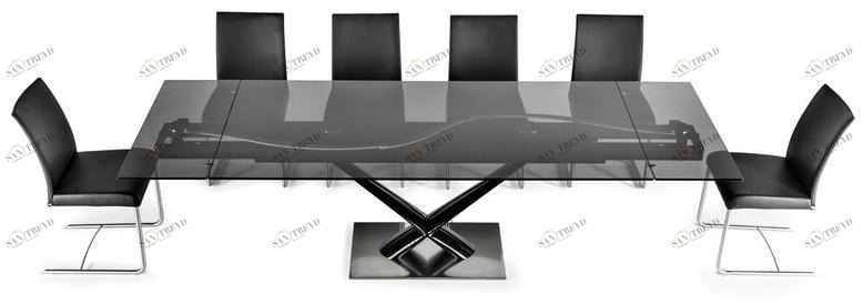 NAOS Раскладной прямоугольный обеденный стол из хрусталя sun-id-1366670