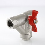 VT.294.N.04 Кран шаровой со встроенным прямым фильтром Valtec 1/2"  - Вид №7
