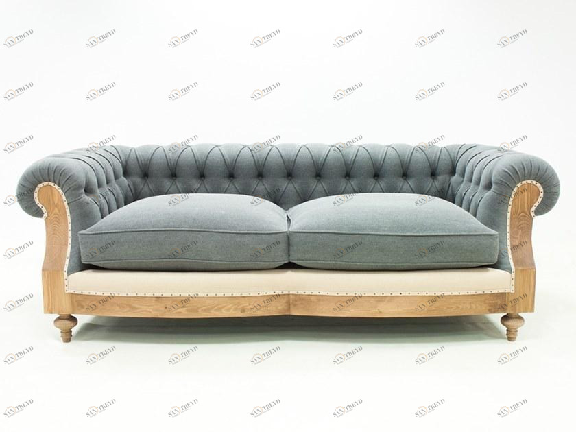 CREARTE COLLECTIONS 3-х местный диван из стеганого джута  16 