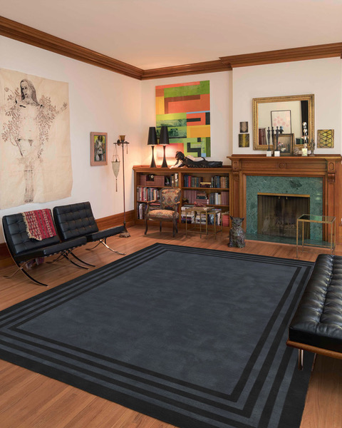 Ковер Dazzle blue 300x500 синий RUGBERRY ДИЗАЙНЕРСКИЕ, DAZZLE 326190 Синий  - Вид №1