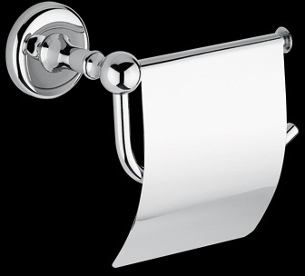 SH236 Бумагодержатель с крышкой bagno&associati SHIRE