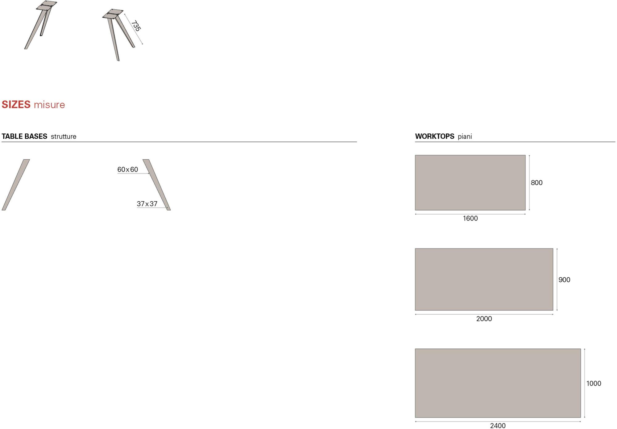 Nitesco Прямоугольный стол Ardesia sun-id-1373644 - Вид №3