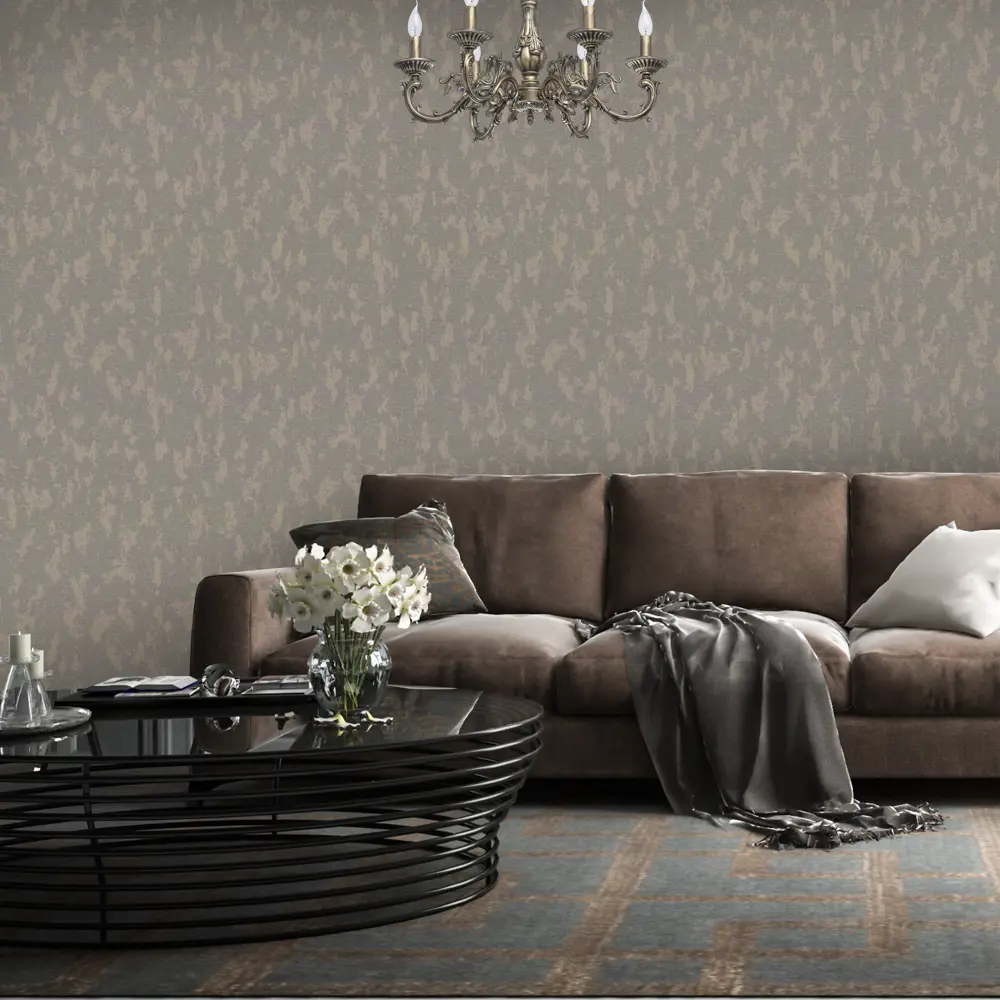 Обои флизелиновые OVK Design Треббьяно коричневые 1.06 м 10333-04 85583561 STLM-2025870  - Вид №2