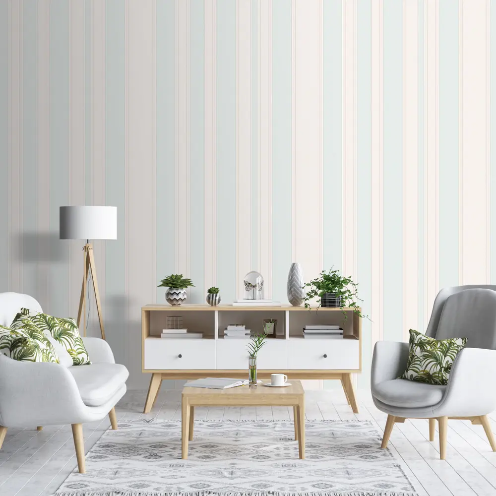 Обои флизелиновые Euro Decor Adele бежевые 1.06 м 3782-5 82104795 STLM-2012787 - Вид №2