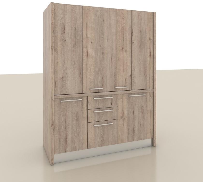 Mobilspazio Выдвижная деревянная мини-кухня Zeus K144 - Вид №2