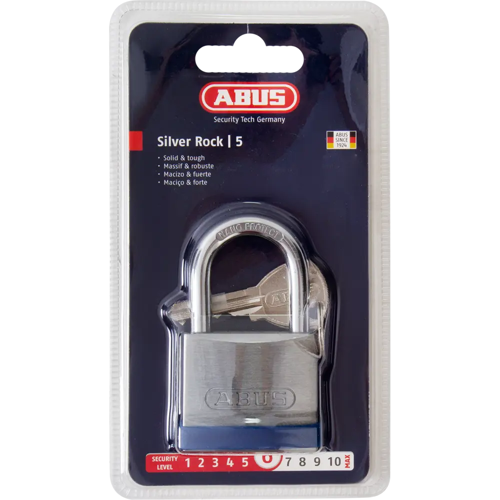 Замок навесной Abus 5/45 W/Bumper 45 мм, сплав алюминия 82379467 STLM-2202031  - Вид №4