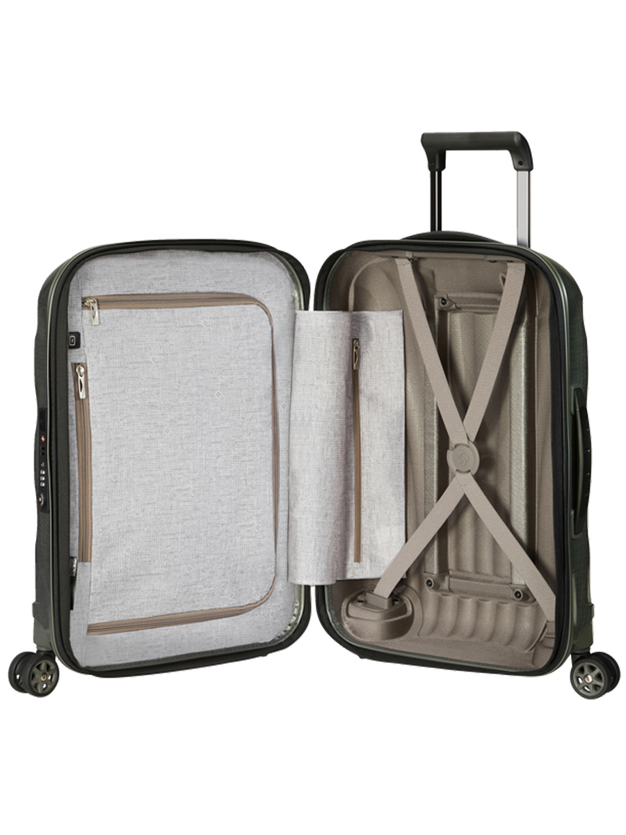 CS2-14007 Чемодан CS2*007 Spinner (4 wheels) 55cm Exp Samsonite C-LITE  - Вид №4