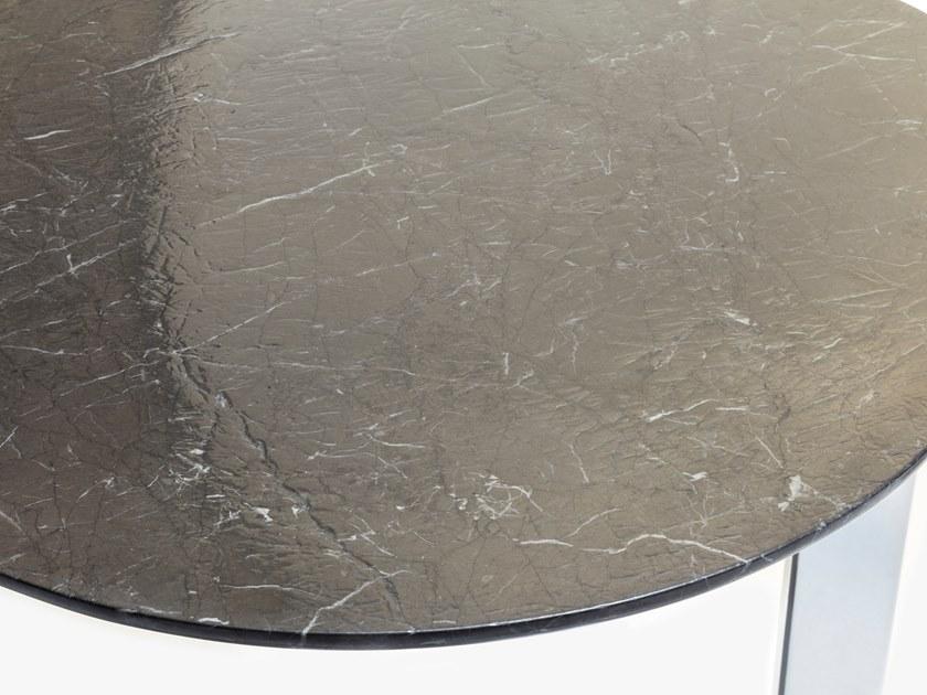 AKDO Журнальный столик из темно-оливкового мрамора Ecco stone sun-id-1364356 - Вид №1