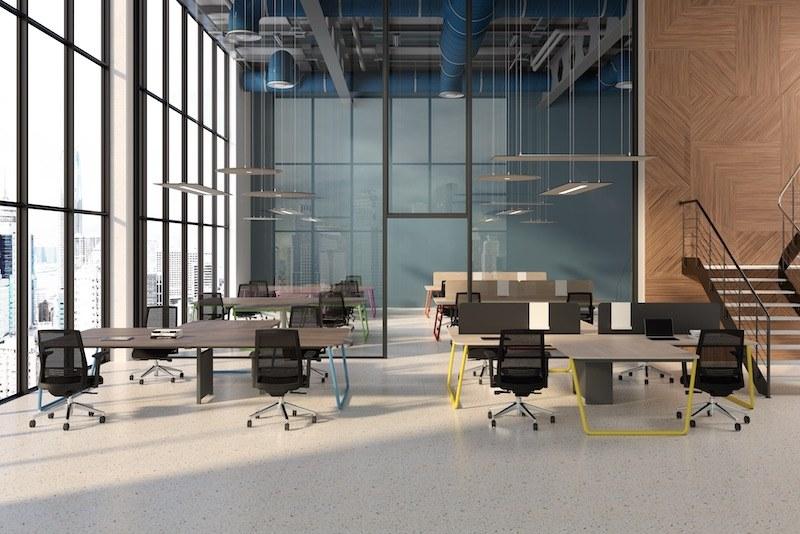 MASCAGNI Модульный прямоугольный рабочий стол Workstation 99rcat - Вид №1