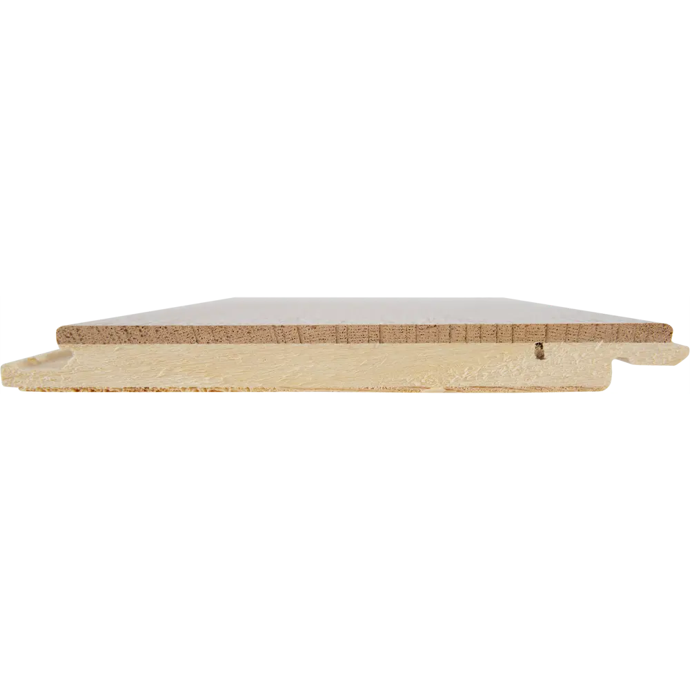 Паркетная доска однополосная «Дуб Ваниль AW» лак 0.909 м² Amber Wood STLM-2079391 - Вид №3