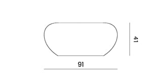 Полиэтиленовый садовый горшок Qeeboo нами ARCH-00035868 - Вид №7