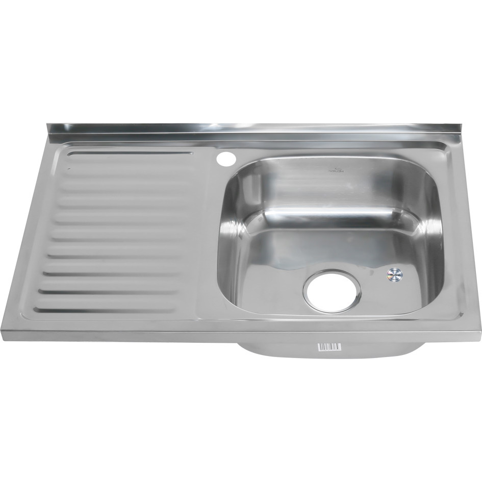 Мойка 8050 R MELANA 0,6/160 накладная прямоугольная с сифоном (014 t R *10) 014 t R (*10)