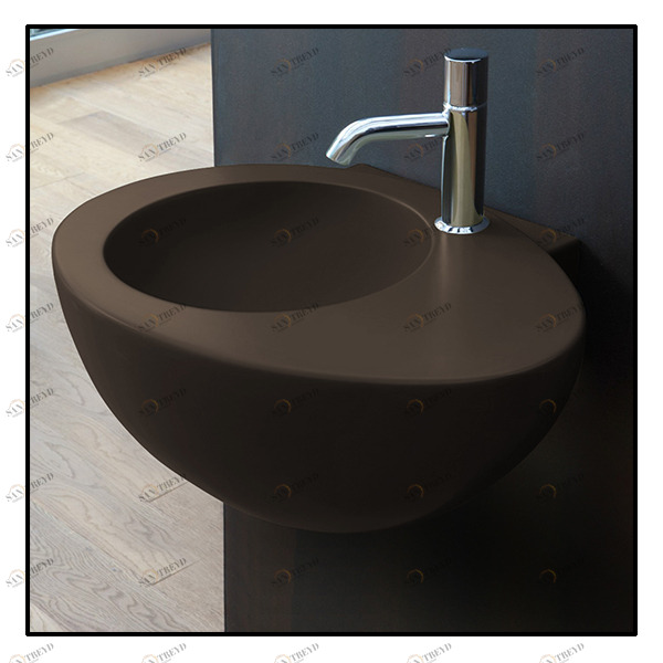 LGLS56CA Подвесная раковина настенная овальная Ceramica Cielo 