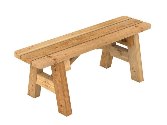 Садовая скамейка из лиственницы Pircher SIRMIONE ARCH-00077979 - Вид №3