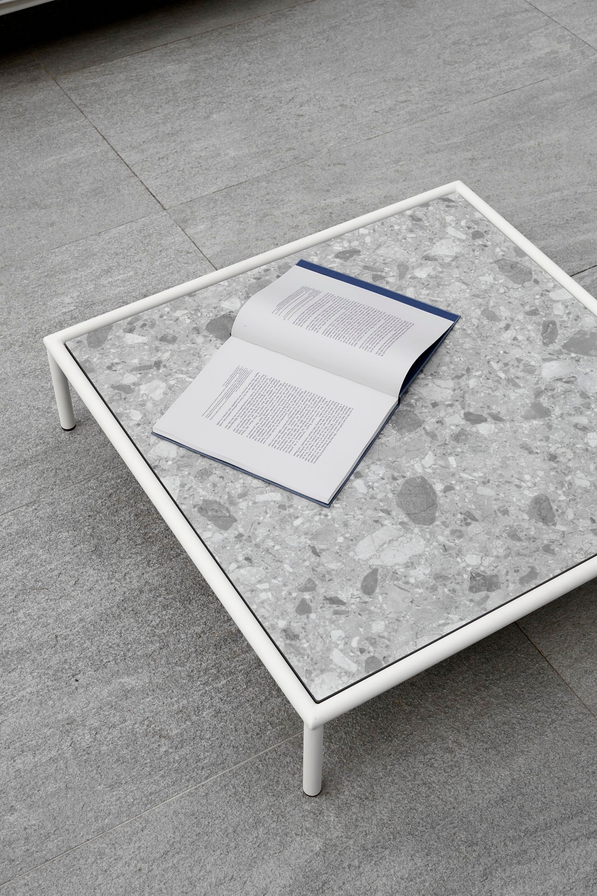 Окрашенный стальной садовый стол и столешница HPL S-CAB лоскут ARCH-00102797 - Вид №14