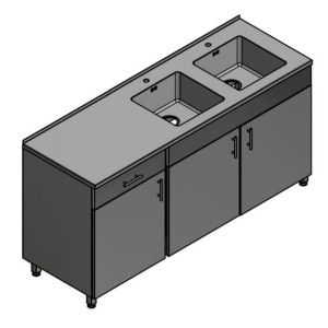 7-006.1   Ванны моечные Public Steel