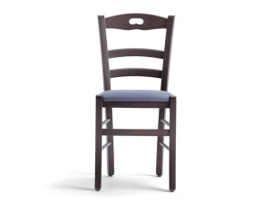 Стул из бука с мягким сиденьем