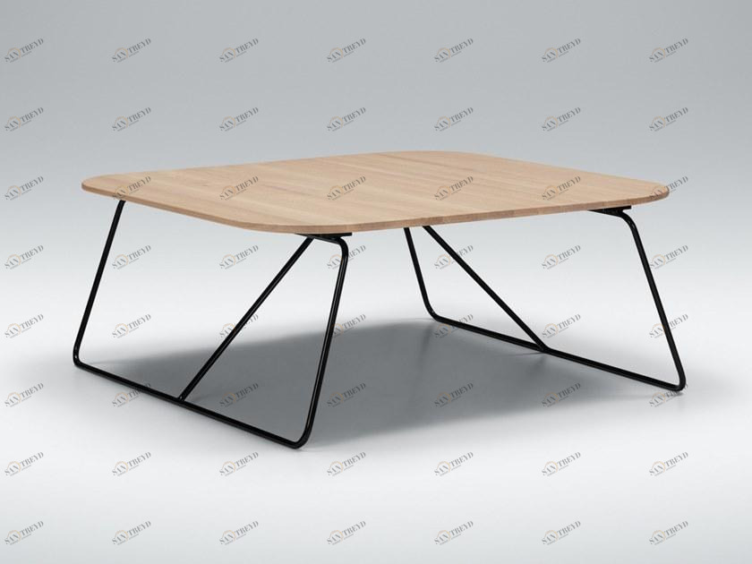 Sits Нижний стол с квадратными салазками из дуба sun-id-1510828