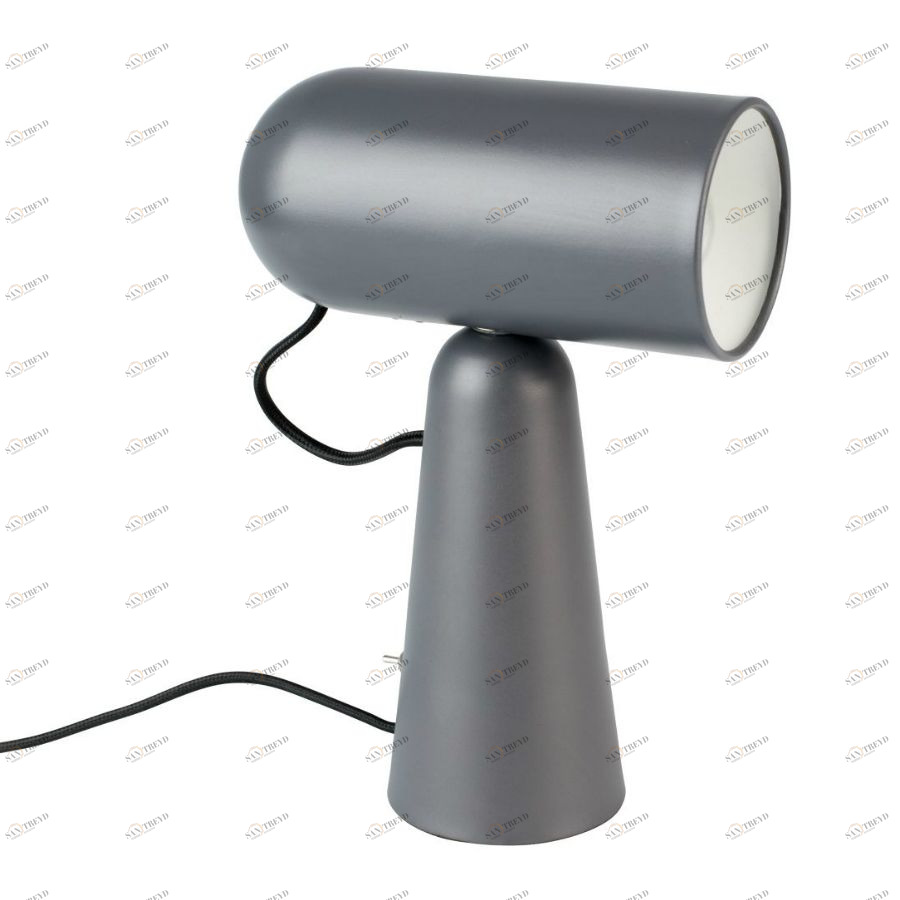 Лампа настольная Vesper, темно-серая White Label Living 5200079