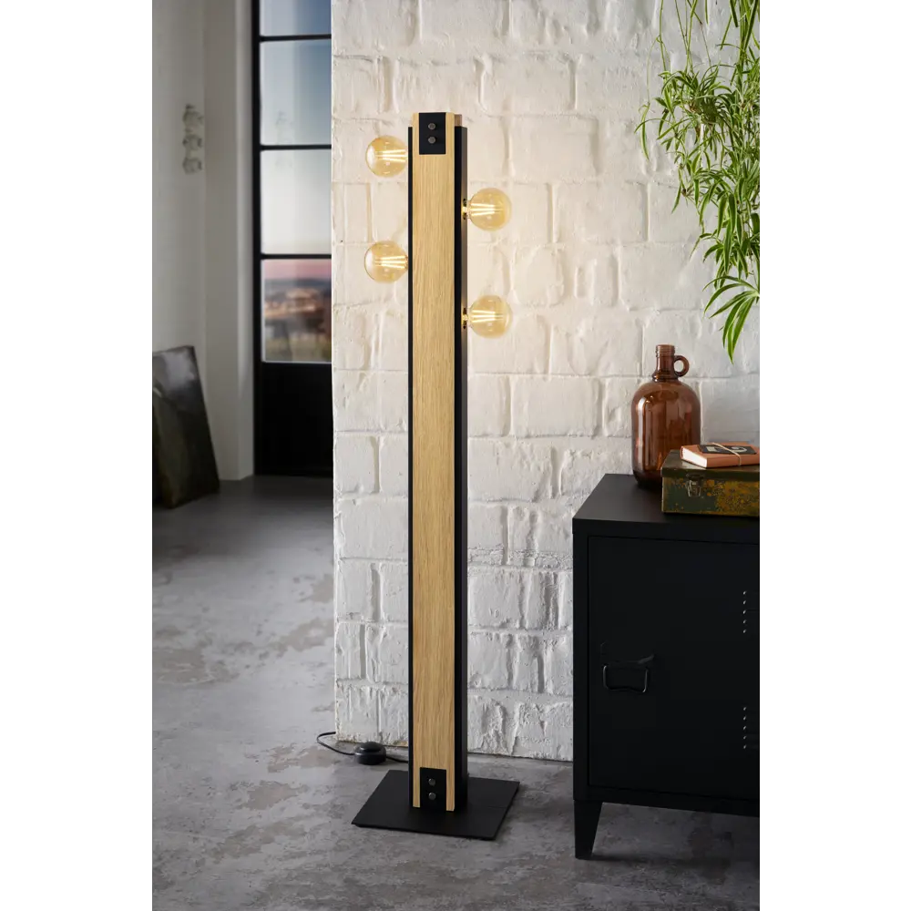 Торшер Eglo Layham 4x40 Вт h1275 мм, сталь, цвет черный STLM-2081737 - Вид №3