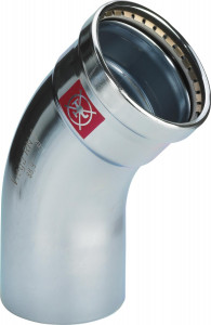 Viega Отвод 45° Prestabo XL 1126.1XL (597719)