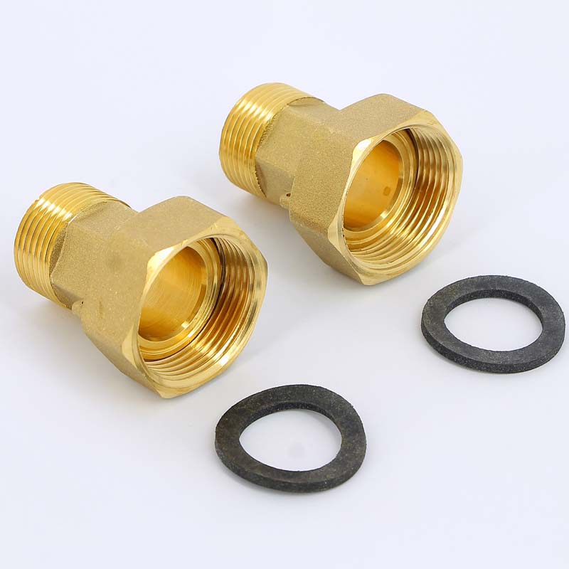 Разъемные соединения для водосчетчиков пломбируемые (2 шт) TIEMME 1" х 3/4" 1500042