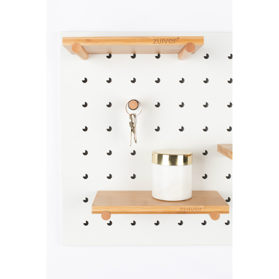 Доска для крючков и полок Bundy, белая Zuiver 7900011 - Вид №4