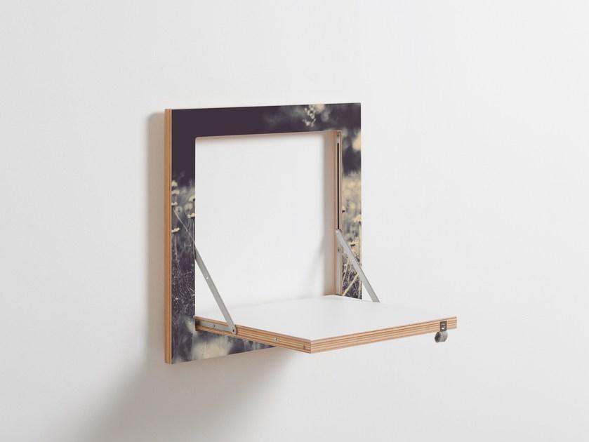 AMBIVALENZ Складная фанерная полка Fläpps shelf 40×40-1 Fl020049 - Вид №3