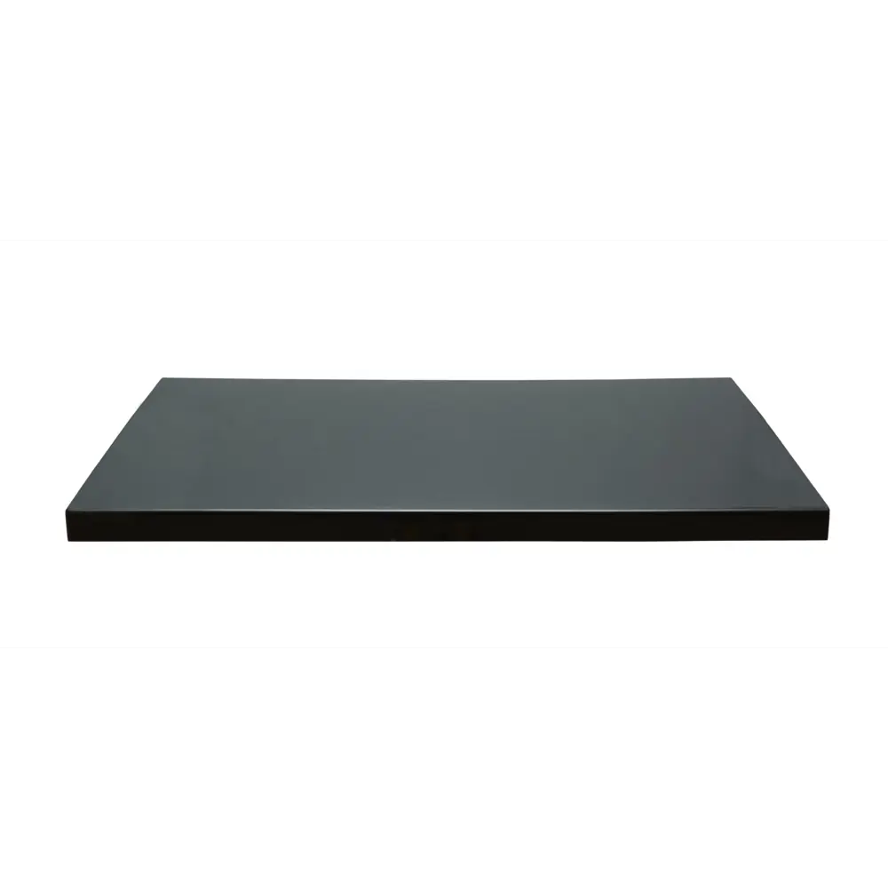 Столешница в ванную Scandi 160x47 см литой мрамор цвет черный Santreyd STLM-2199609