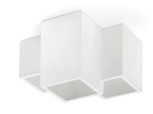 Гипсовый потолочный светильник