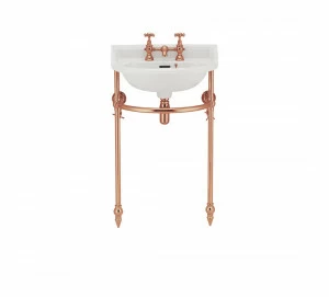 Gentry Home Таз большой белый Victorian Медь GH101631