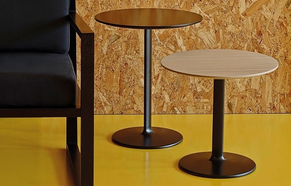 Круглый мраморный журнальный столик Andreu World двойной ARCH-00012319 - Вид №2