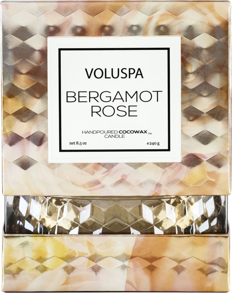 10664231 VOLUSPA Ароматическая свеча Voluspa "Бергамот и роза", 240гр 
