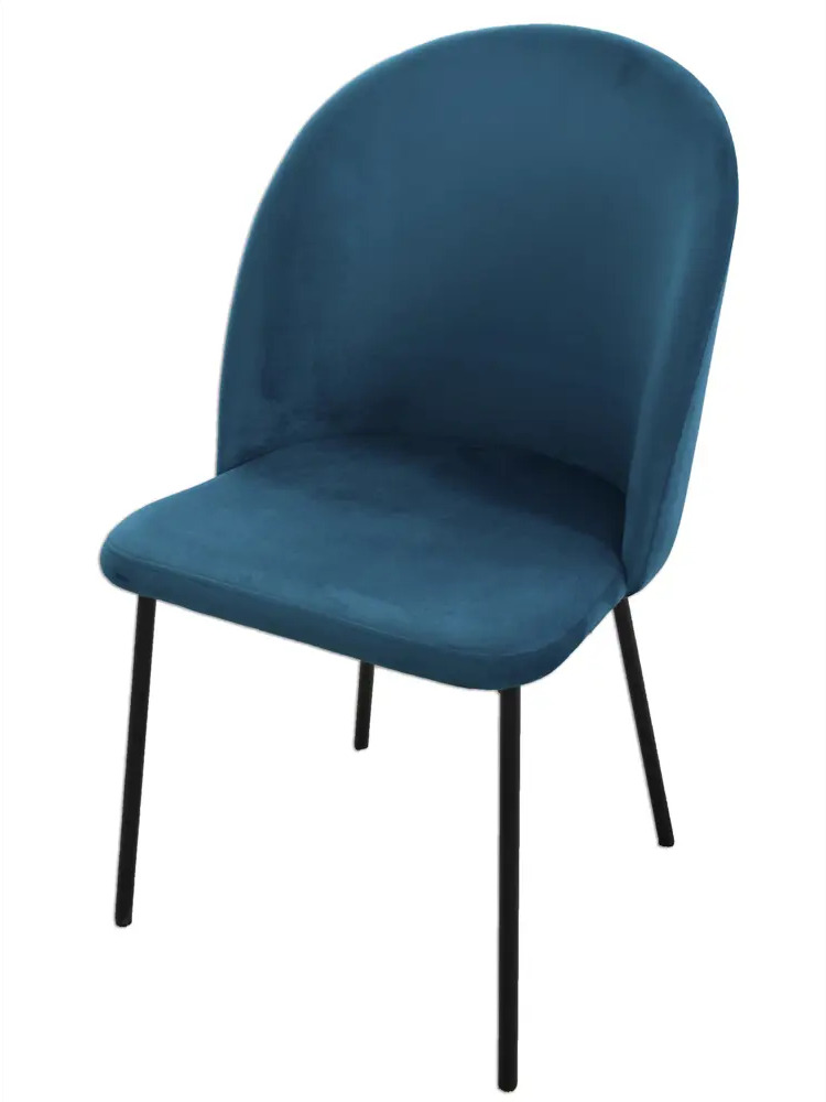 91038636 Стул Estente Helga 90x50x50 см жаккард/шенилл цвет изумрудный STLM-0877011