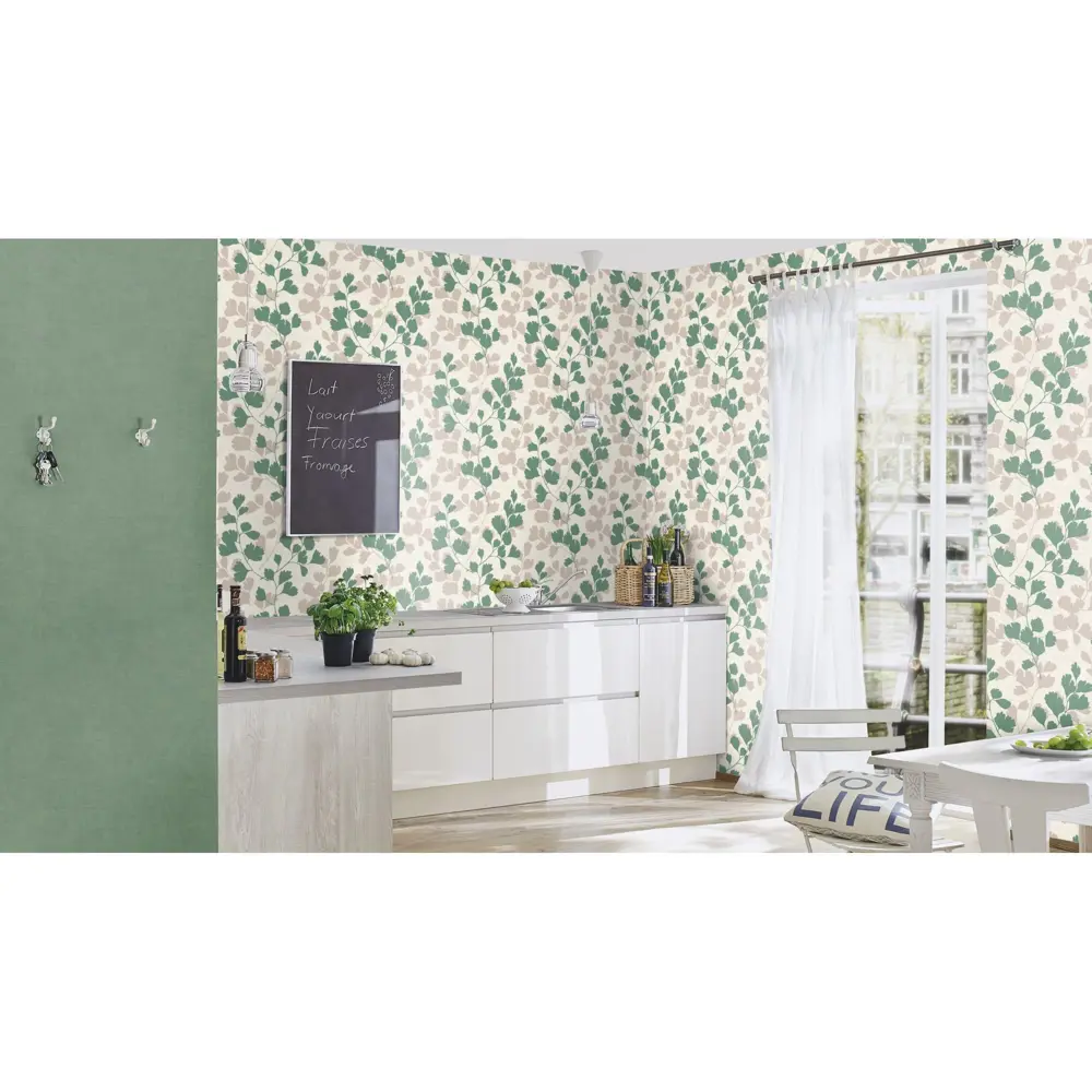 Обои на флизелиновой основе Кориан 0.53х10 м цвет зелёный Ra 490855 Rasch Coriander STLM-2044052 - Вид №3