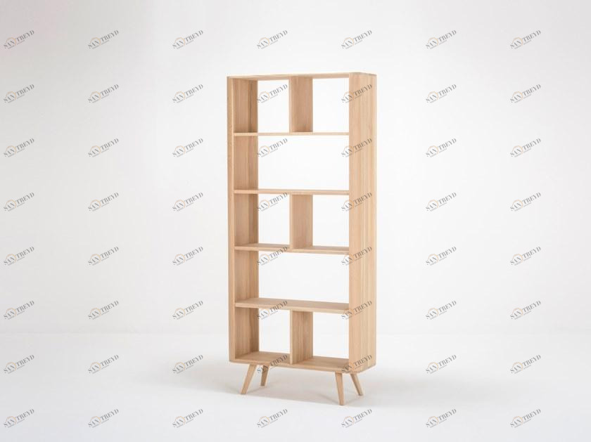 Gazzda Открытый двухсторонний стеллаж-разделитель из дуба Ena 080