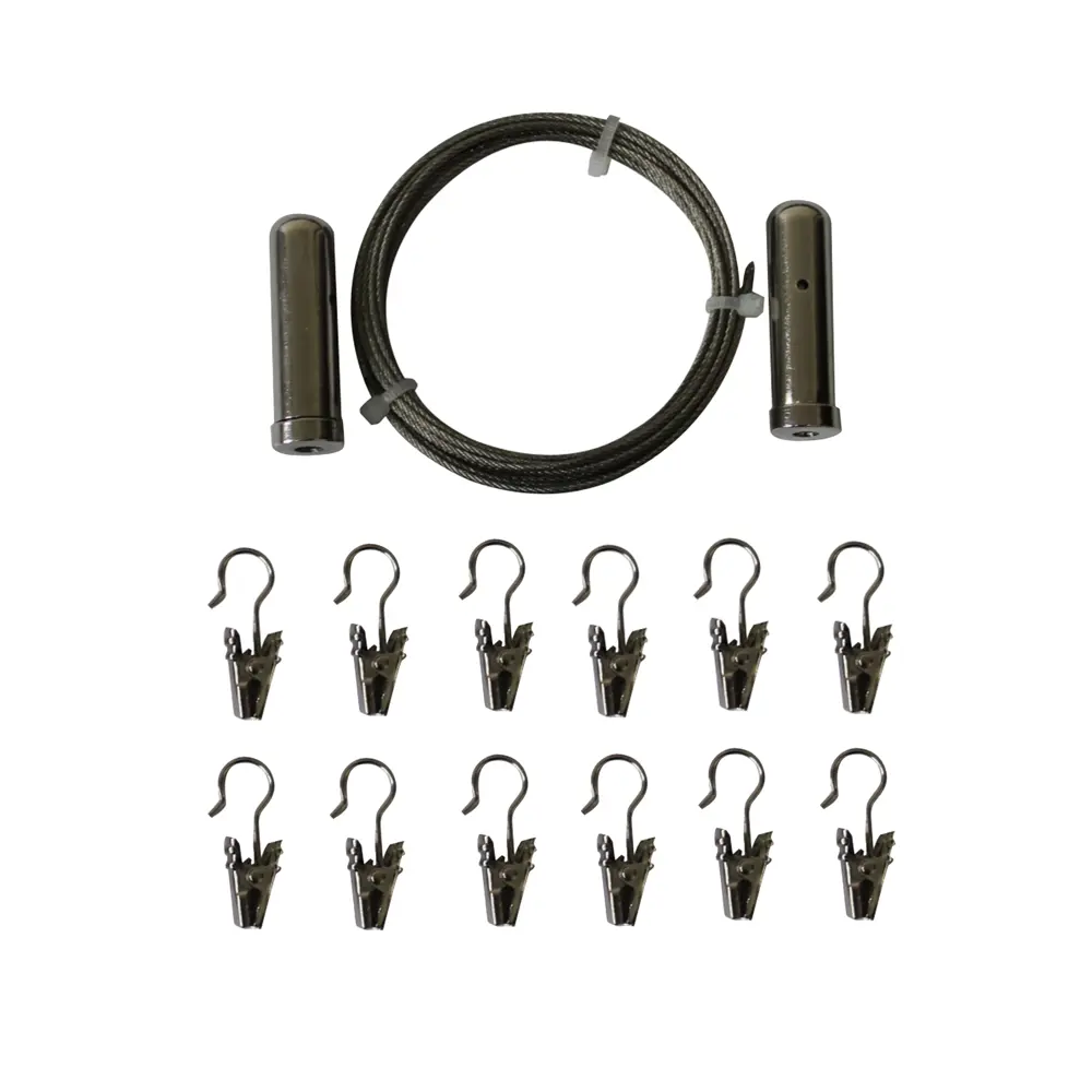 Настенный карниз однорядный KREAFORTA d7 300 см металл цвет серебристый STLM-2152535