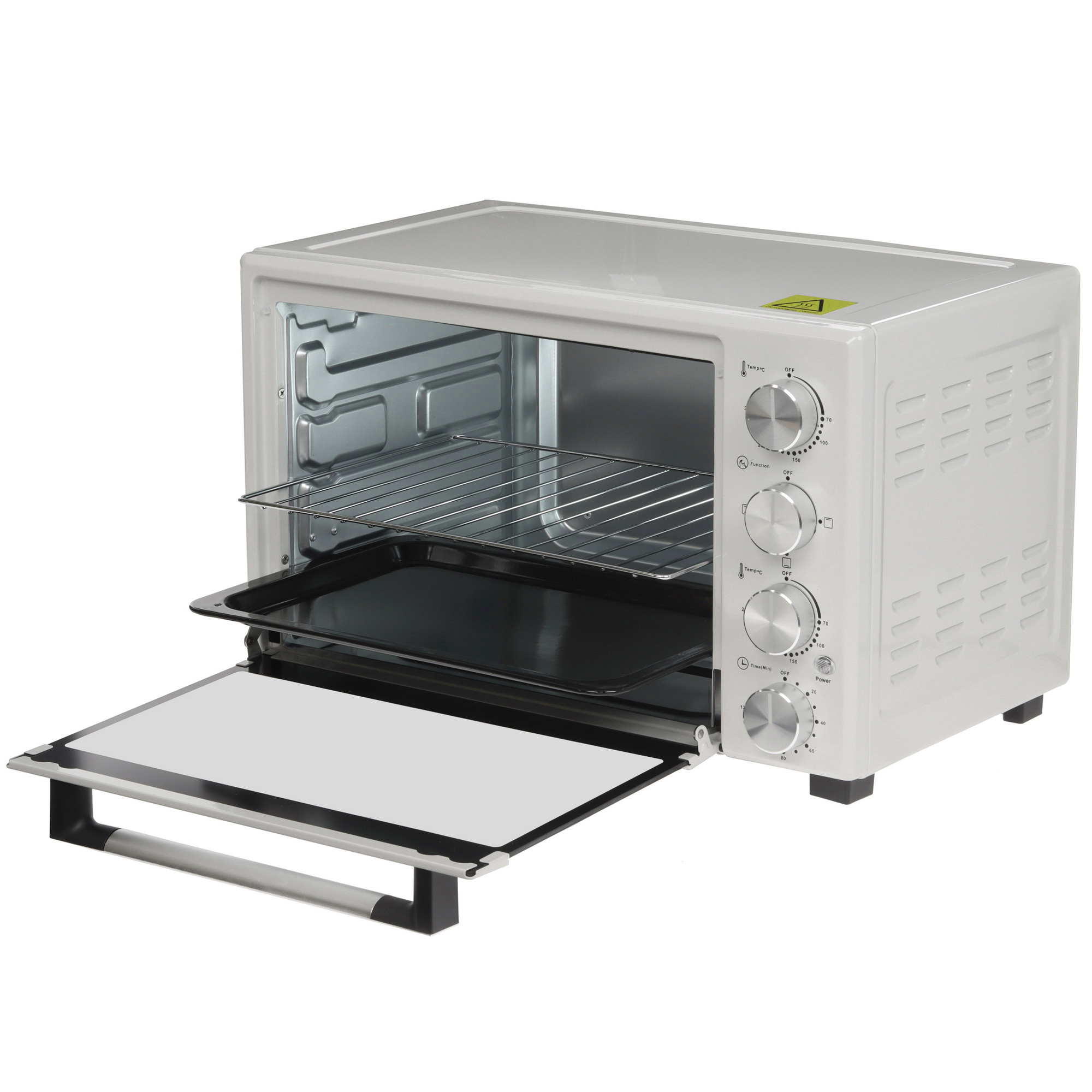 9080971 Мини-печь Kraft KFC-MO 381 HW белый STDN-0019122 - Вид №4