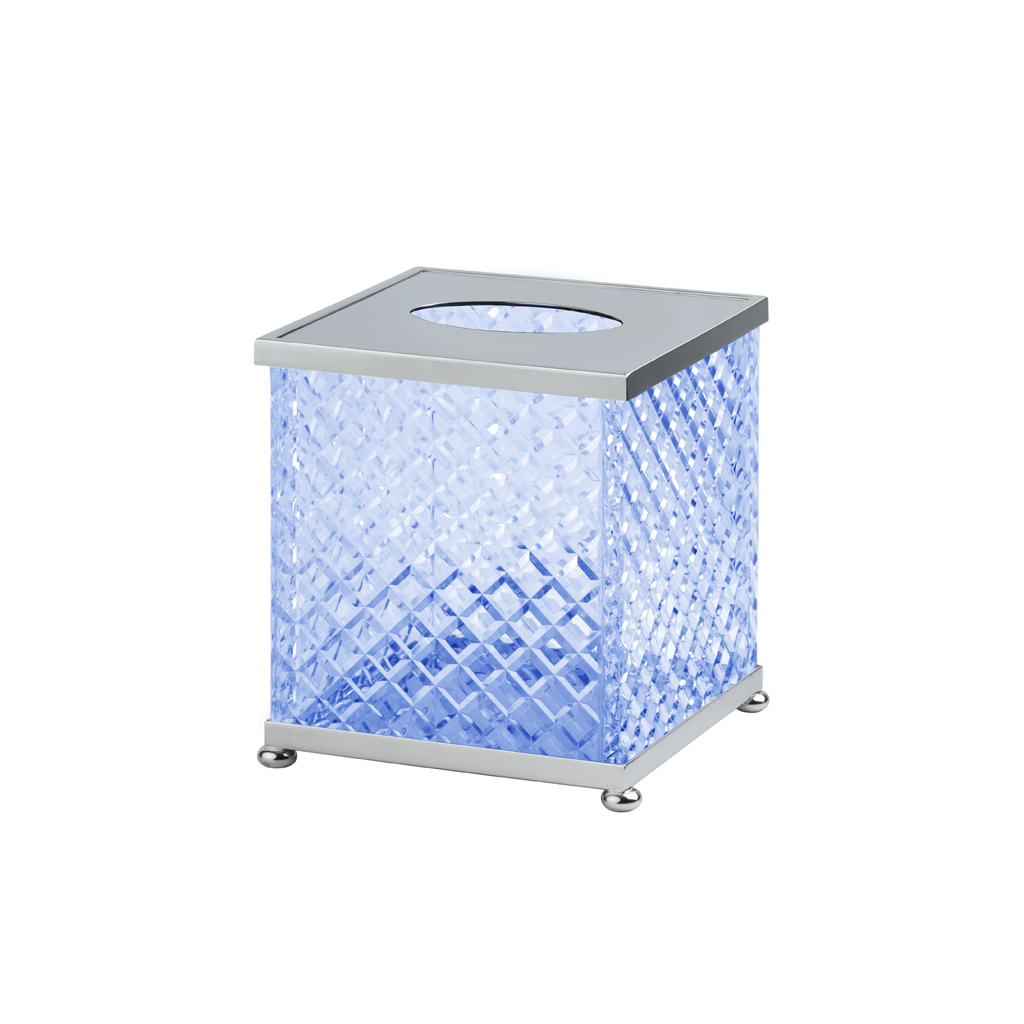 FS08P-651 FS08P-651 Квадратная коробка для салфеток ДОЗАТОРЫ ТКАНЕЙ Cristal & Bronze TISSUE DISPENSERS  - Вид №1