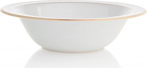 32073 Noritake Салатник круглый Noritake "Белый дворец" 24,5см Фарфор костяной