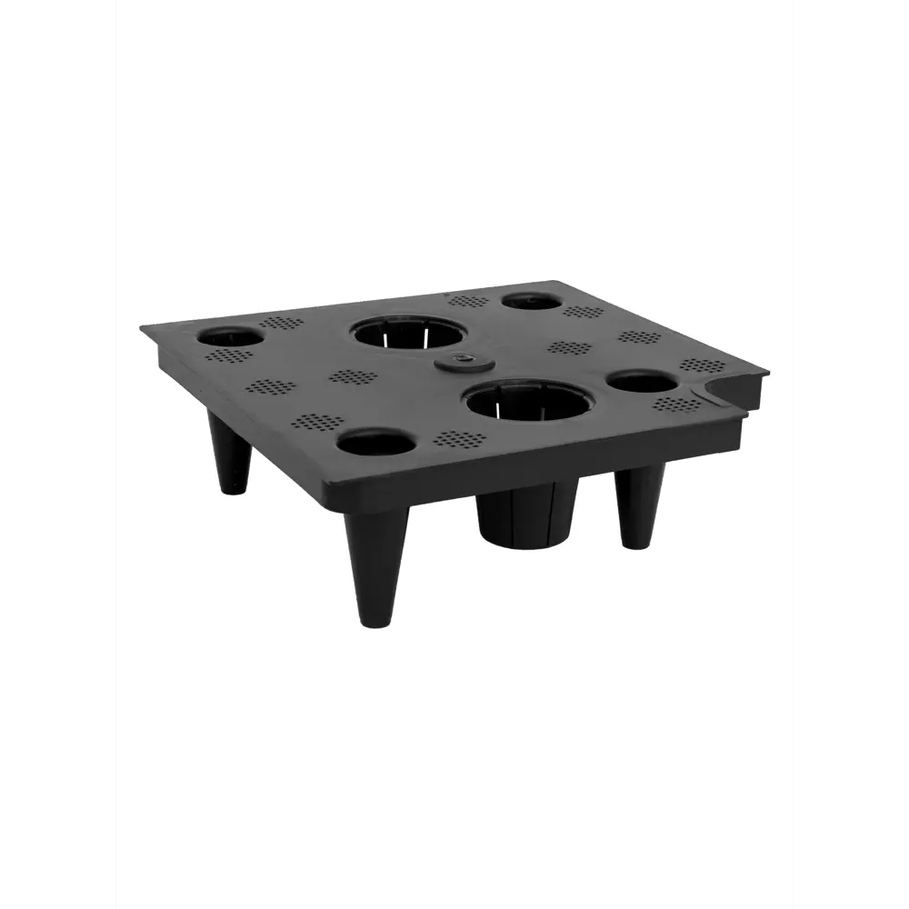 Кашпо для цветов Ola Dom Rattan 31 л белый Santreyd STLM-2104692 - Вид №3