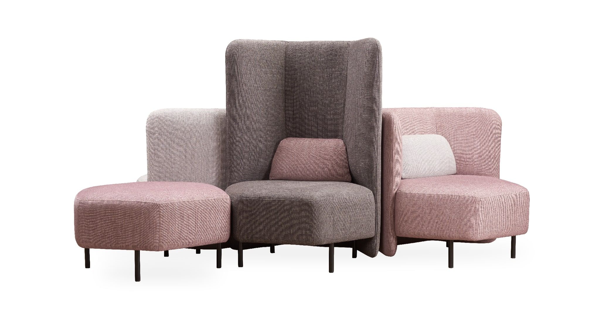 Акриловая ткань диван ROSSIN пик ARCH-00065915 - Вид №3