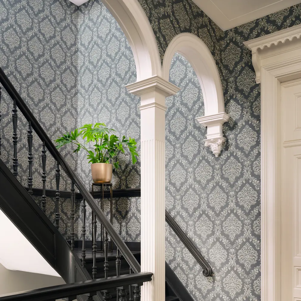 Обои флизелиновые Rasch Maximum «Вензель» серые 1.06 м 916553 STLM-2196893 - Вид №5