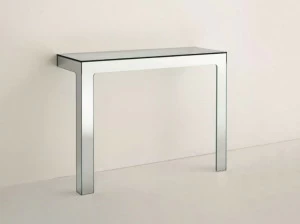 Glas Italia Прямоугольная хрустальная консоль Mirror mirror